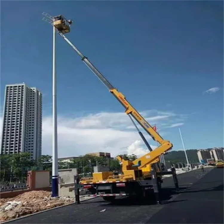 黔西南维修路灯的曲臂升降车出租